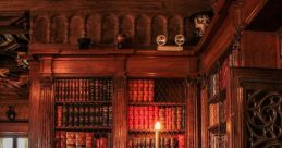 Night time Library