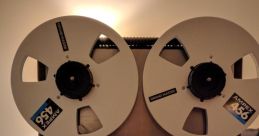 Vintage tape machine Library