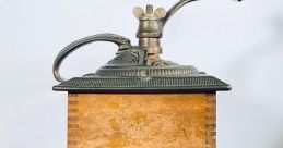 Old Coffee Grinder Library