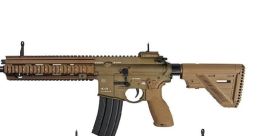 HK416 Library The HK416 Singleshot 50M Ste 03 emits a crisp, sharp that cuts through the air with precision. The