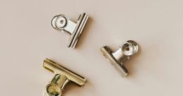 Metallic clip Library