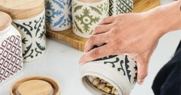 Ceramic jar drop Library