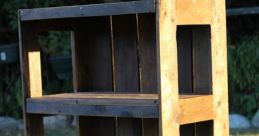 Wooden pallet Library