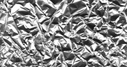 Aluminum foil Library The of tin foil or aluminum foil being crinkled and uncrumpled is a unique and distinct that can