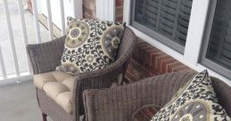 Faux Wicker Library
