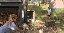 Chopping wood Library