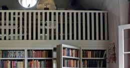Barn interior Library