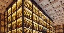 Heavy glass Library