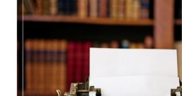 Vintage typewriter Library
