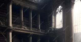 Dilapidated Library