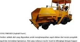 Asphalt Finisher Library