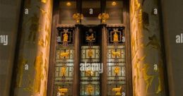 Public place door Library