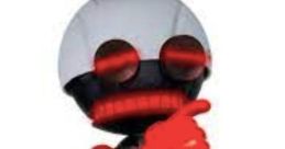 Orbot, a quirky robot character voiced by Kirk Thornton, features a round head, red limbs, and a playful pose.