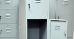 Metal locker Library