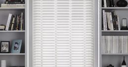 Slatted blinds Library