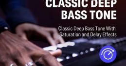 Analogue synth bass Library