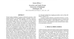 Consecutive hits dragging loose spring reverberant near ms decoded 03 wav Library