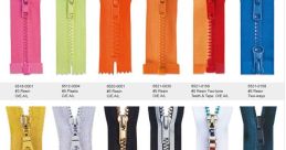 Plastic zipper Library