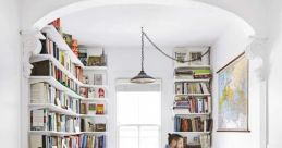 Narrow space Library