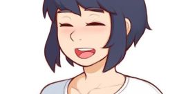 Cheerful illustrated character smiling, styled as Suzi Hunter from YouTube channel The Sphere Hunter, with short hair.