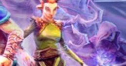 Fantasy characters from Blackfaun video game, showcasing vibrant designs and magical elements in a captivating world.