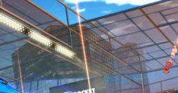 Dynamic Rocket League gameplay with vehicles launching towards a soccer ball in an intense arena setting.