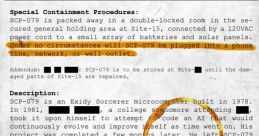 SCP 079 (SCP Containment Breach） (Game, SCP – Containment Breach)