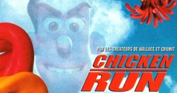 Colorful characters from Chicken Run including Ginger, showcasing the animated film's unique style and humor.