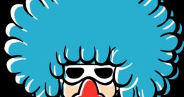 Jimmy T from the WarioWare series, sporting a funky blue afro and flashy red attire, exudes vibrant energy and fun.