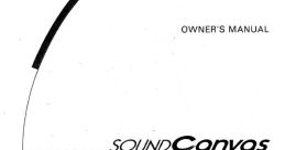Roland Canvas SC-55 - Built-In Demo Songs - Video Game