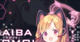 Saiba Momoi from Blue Archive, featuring playful design and vibrant colors, showcases her character in game development.