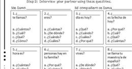 Questions and Answers Effects for Kids - Spanish