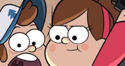 Gravity Falls The series follows the adventures of Dipper Pines (Jason Ritter) and his twin sister Mabel (Kristen Schaal) in
