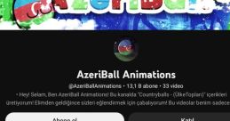 Azeriball animation Türkçe Turk Turkish Turkiş