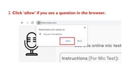 MIC TEST