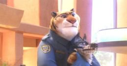 Officer Wolfard (Zootopia wolf cop, Not official, Joel Mchale)