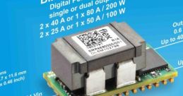 BMR 469 Series Digital Point of Load converter with dual output options for effective power management in ICT systems.