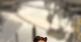 Dynamic female narrator character from Apex Hosting, showcasing a modern, stylish outfit and confident pose.