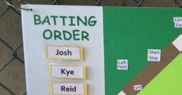 This is my board for baseball