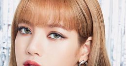 Lalisa Manobal showcasing beauty with a stylish card, featuring striking makeup and glamorous fashion.