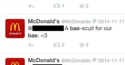 Mcdonalds makes me horny