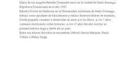 MARIA DE LOS ANGELES MENDEZ PAREDES