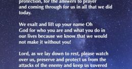 No Name Prayer