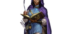 Lady scribe