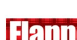 Red and black plaid design featuring "Flannel Clothing" logo, showcasing trendy styles for cozy fall and winter outfits.