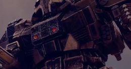Detailed close-up of a rugged BattleTech mech showcasing its intricate design and battle-worn features against a dramatic backdrop.