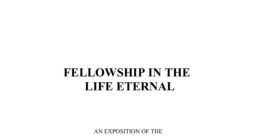 Eternal Life Christian Fellowship