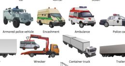 Cars, Trucks and Road Vehicles - Transportation Effects Library