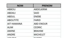 Prénom nom