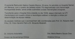 Sabino cayumbuca saúde